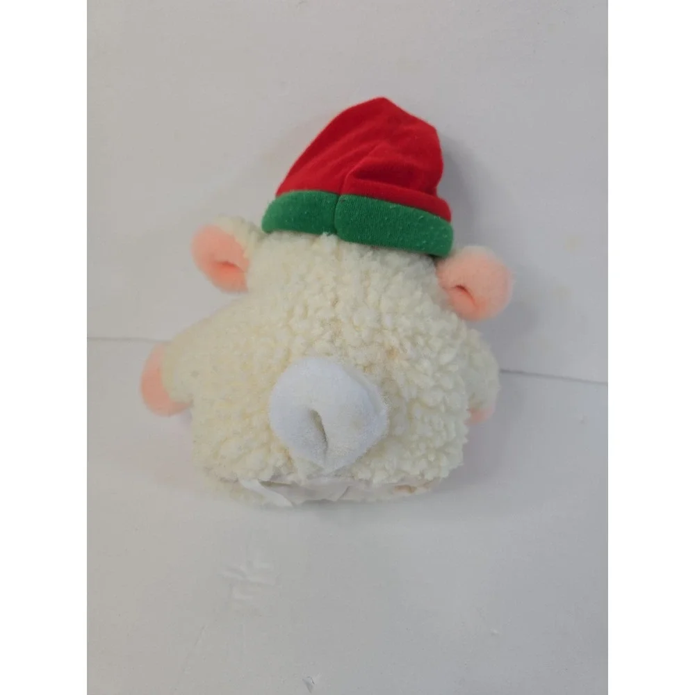 A37 Avon Christmas Lamb Chops Puppet Plush!